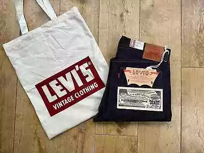 LEVIS LVC 1944 501xx REDLINE SELVEDGE MADE IN JAPAN BIG E RIGID DENIM JEANS NWT • £81