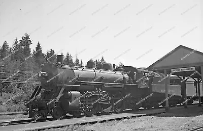 19. ORIG NEGS Maine Central 458 4-6-2 With Mountain Pass Train #162 Two Original • $9.99