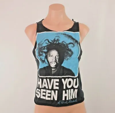 VTG Y2k Have You Seen Him Ol' Dirty Bastard Rap Hip Hop Womens Cut-up Shirt S/M • £38.61