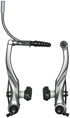 Shimano BR-T4000 Rear V-Brake Silver With S65T Pads - Hybrid MTB Mountain Tour • $20.64