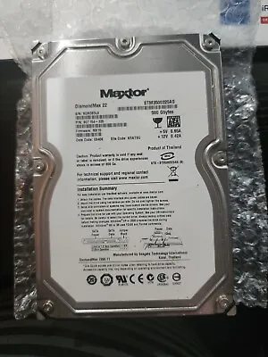 STM3500630AS Maxtor 500GB 7200RPM 3Gbps 3.5  SATA HDD Hard Drive • $18