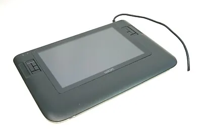 Wacom DTZ-1200W/G 12  Interactive Pen Display Tablet ONLY AS IS The CABLE IS CUT • $44.99