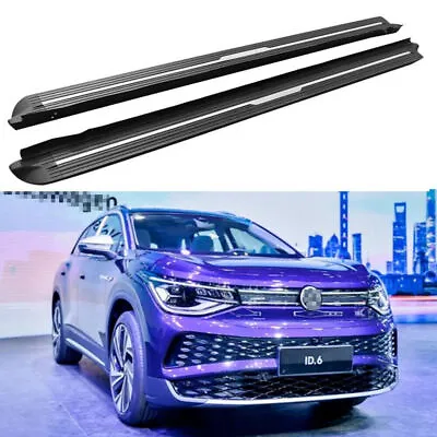 2Pcs Fits For VW ID.6 2021-2023 Fixed Running Boards Nerf Bar Side Steps Pedals • $329