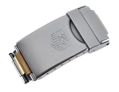 Authentic Mens Tag Heuer Professional 20mm/16mm Two Tone Watch Buckle 304/3! • $79.95