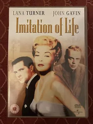 Imitation Of Life DVD Starring Lana Turner And John Gavin • £6.99