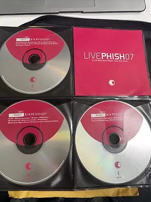 Phish: LivePhish Volume 7: 8/14/93 Tinley Park IL 3 CDs 2003 Elektra Rare! • $33.90