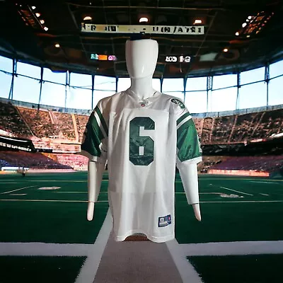 Reebok New York Jet's NFL Mark Sanchez On Field Jersey #6 Size 52 • $19.54