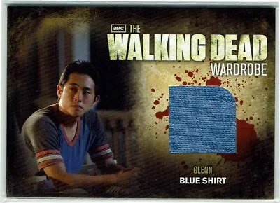 £34.99 • Buy Walking Dead Season 2 - 2012 Wardrobe Costume Card M15 Glenn Blue Shirt