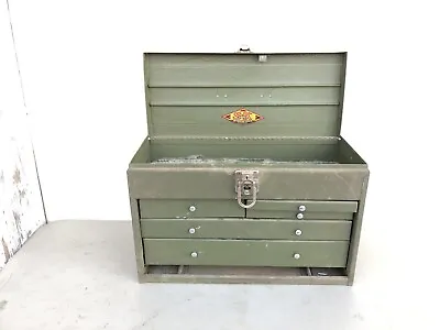 Vintage Sk Mechaninc's Tool Box  Steel Box With Drawers • $175