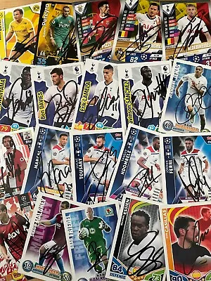 Match Attax Shoot Out And Other Signed Cards.24 • £3.99