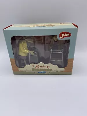 £9.49 • Buy Jam Racing Grannies-Crippling Speed-Wind Up-Boxed-In Working Condition