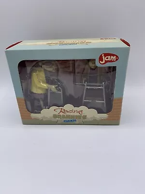 Jam Racing Grannies-Crippling Speed-Wind Up-Boxed-In Working Condition • £9.49