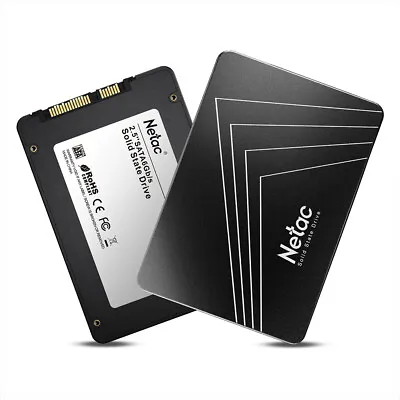 $33.99 • Buy Netac SSD 256GB 240GB 2.5  SATA III Solid State Drive 550MB/S PC / MAC Laptop