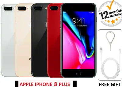 £178.95 • Buy Apple IPhone 8 Plus 64GB Unlocked Smartphone All Colours Pristine Condition