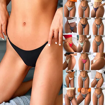 Ladies Mini G-String Micro Thong Sexy Underwear Lingerie Knickers Panties Womens • £3.88