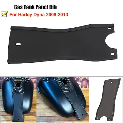 Black Gas Tank Bib Panel For Harley Dyna Street Bob FXDB Fat Bob FXDF 2008-2013 • $28.98