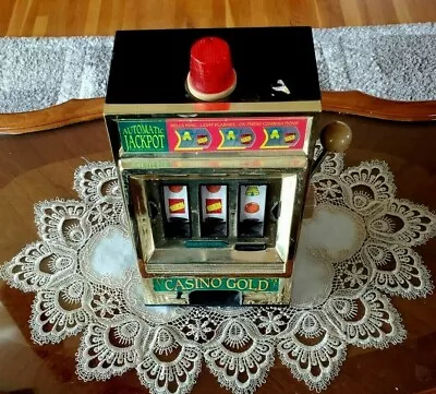 Vintage Table Slot Machine Automatic Jackpot WACO Clasino Gold Made In Japan • $25