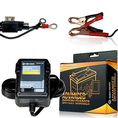 $20.49 • Buy Automatic Battery Charger Maintainer Motorcycle Trickle Float For Tender 12V