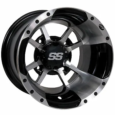 4/115 ITP SS112 Alloy Sport Wheels 9X8 3.0 + 5.0 Machined • $119.99