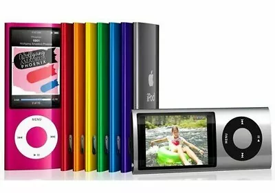 Apple IPod Nano 5th Generation 8GB 16GB All Colors Silver Gray Blue Green Purple • $77.95