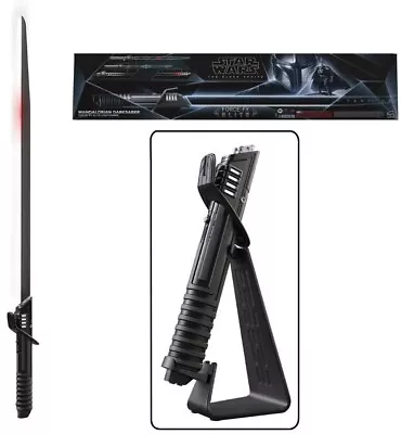 Star Wars: The Mandalorian - Darksaber Black Series Force FX Elite 1:1 Replica • $399