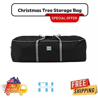 Ortega Home Christmas Tree Storage Bag 130x40cm - Black • $32.75