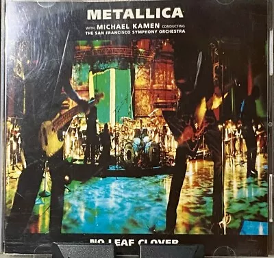 METALLICA With Michael Kamen NO LEAF CLOVER PROMO CD 1999 PRCD 1430-2 NM • $25