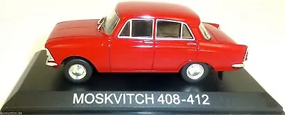 Moskvitch 408 412 Car Red New 022 1:43 HT3 Μ • $70.79