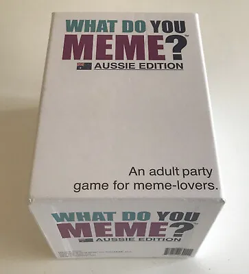 $31.23 • Buy What Do You Meme? Party Game Aussie Edition