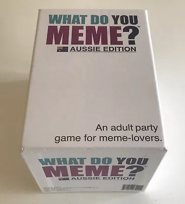$37.48 • Buy What Do You Meme? Party Game Aussie Edition