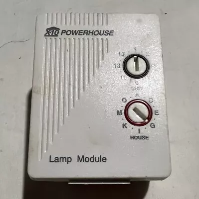 $4.99 • Buy X-10 Powerhouse Lamp Module LM465 Used
