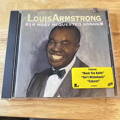 Louis Armstrong - 16 Most Requested Songs CD CK 57900 1994 • £6.99