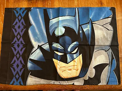 Vintage Batman Double Sided Pillowcase 1990s • $14.74