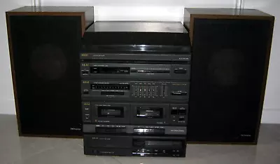 $330 • Buy AKAI AC-M370 - Record Player & Stereo System + 2 X Speakers - Audio - Vintage