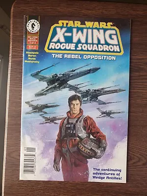 Star Wars X-WING Rogue Squadron #1 Newsstand Rare Rebel Opposition Wedge 1995 • $20
