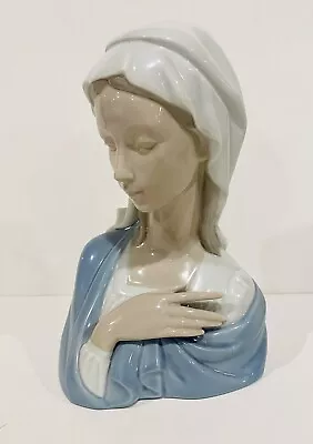 Vintage Lladro Madonna Virgin Mary Bust 4649 Spain • $79.99