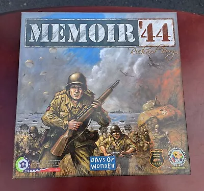  Memoir '44 Board Game (WWII Base Game - Days Of Wonder) Almost Complete  • $55.55