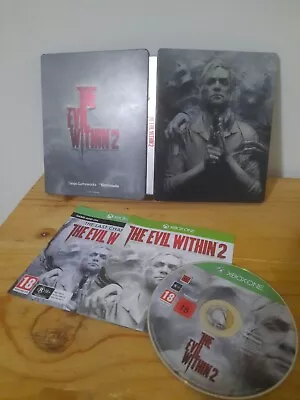 RARE The Evil Within 2 Steelcase Xbox One Console Game Free Postage  • $17.60