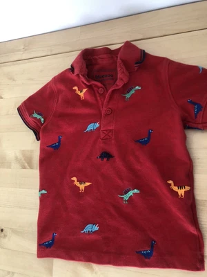 £1.50 • Buy Boys 5-6 Years Polo Shirt Blue Zoo ￼Dinosaur Themed