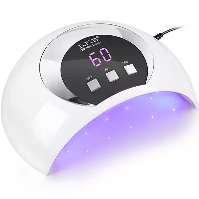 Wisdompark UV LED Nail Lamp 54W UV Light For Gel Nails With Automatic Sensor/3  • $17.99