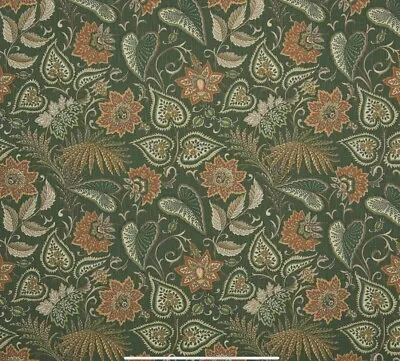 ZOFFANY LINEN  FABRIC REMNANT DESIGN SIMLA 1 Metre X 144cm  Crafting Cushions • £5.75