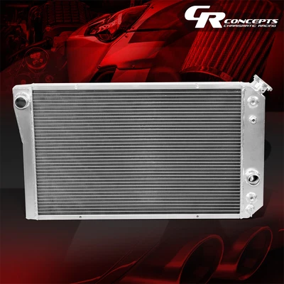 $115.95 • Buy 3-row Aluminum Core Radiator For 84-90 Chevy Corvette S10 Truck V8 Swap Manual
