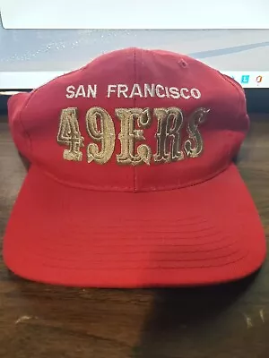 $65 • Buy San Francisco 49ers Snapback Hat Cap Vintage By Starter
