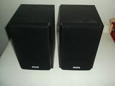 2 Way TEAC 20W 4ohm Bookshelf Speakers  (pair) • $25