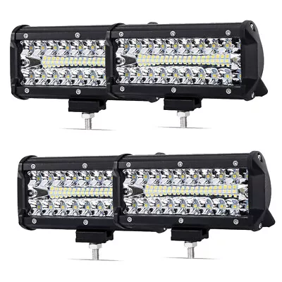 4x 7Inch LED Cube Pods Work Lights Bar Spot Fog Lamps For Jeep Driving Offroad • $29.95