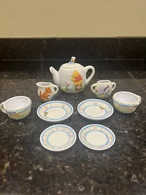 CLASSIC WINNIE POOH Miniature Porcelain Tea Pot Midwest Of Cannon Falls READ • $19.99