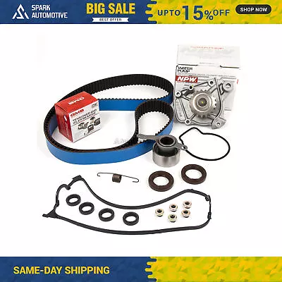 Timing Belt Kit Water Pump Valve Cover Fit 92-95 Honda Del Sol Civic 1.6L D16Z6 • $119.99