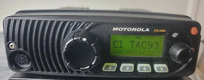 Motorola XTL1500 800 MHz P25 Two Way Radio M28URS9PW1AN 764-870 MHz AZ492FT5823 • $46