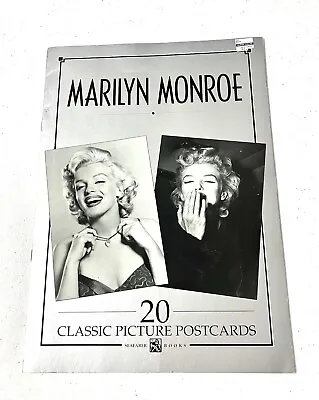 Marilyn Monroe Book Of 20 Classic Picture Postcards Blank Unused Rare VTG • $10.97
