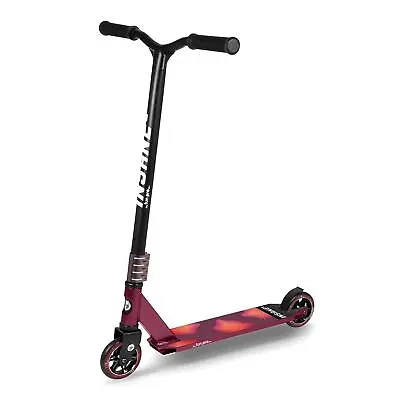 Stunt Scooter Kids Teenagers Adults 2 Wheels Kick Push Scooter Pro ABEC 9 Red • £136.99